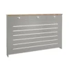 Barnford Large Radiator Cover With Drawers In Grey & Oak -Triton None Store 13938571 6755032802953401