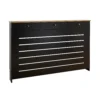 Barnford Large Radiator Cover With Drawers In Black & Oak Effect -Triton None Store 13938574 1375032802953608