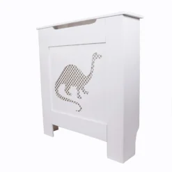 Dino Children's Radiator Cover In White