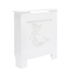 Children's Radiator Cover With Mermaid Design In White