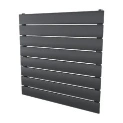 Thames Horizontal Designer Radiator 595x600 Anthracite