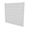 Thames Horizontal Designer Radiator 595x600 White -Triton None Store 13998147 2074995426863901