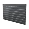 Thames Horizontal Designer Radiator 595x900 Anthracite -Triton None Store 13998149 4484995427120338