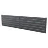 Thames Horizontal Designer Radiator 445x1800 Anthracite -Triton None Store 13998159 1674995426295974