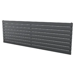 Thames Horizontal Designer Radiator 595x1800 Anthracite