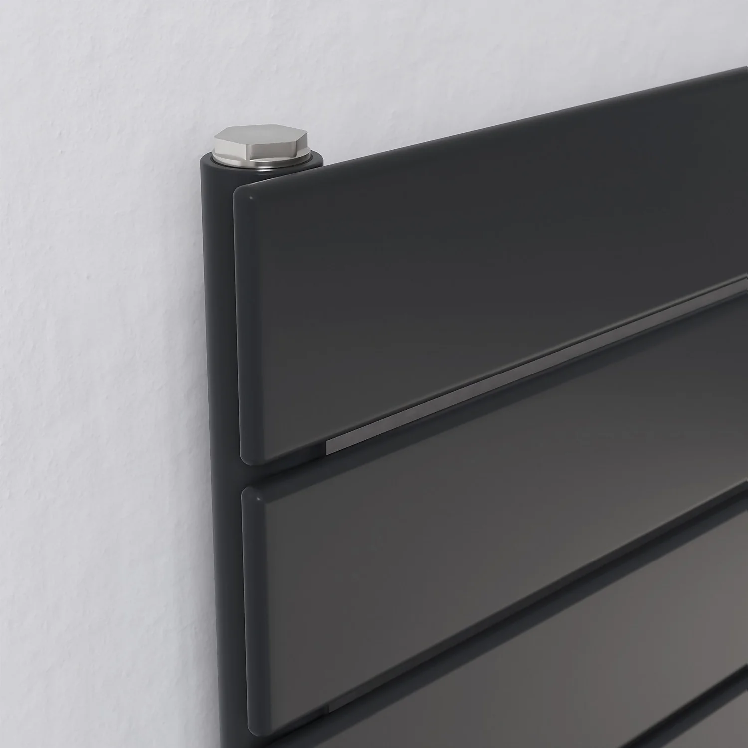 Thames Horizontal Designer Radiator 670x1800 Anthracite 5 Thames Horizontal Designer Radiator 670x1800 Anthracite - Image 3