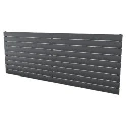 Thames Horizontal Designer Radiator 670x1800 Anthracite