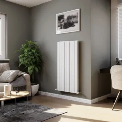 Thames Duplex Designer Radiator 1200x595 White -Triton None Store 13998165 3674995428620059