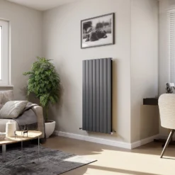 Thames Duplex Designer Radiator 1200x595 Anthracite -Triton None Store 13998166 1814995428669367
