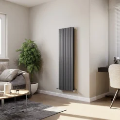 Thames Duplex Designer Radiator 1500x445 Anthracite -Triton None Store 13998168 1184995428370831
