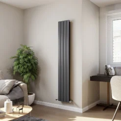 Thames Duplex Designer Radiator 1800x295 Anthracite -Triton None Store 13998173 1494995428134542