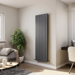 Thames Duplex Designer Radiator 1800x595 Anthracite -Triton None Store 13998176 5014995427832250