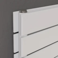 Thames Duplex Horizontal Designer Radiator 445x1500 White -Triton None Store 13998186 3714995428078289