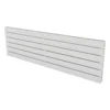 Thames Duplex Horizontal Designer Radiator 445x1500 White