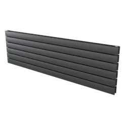 Thames Duplex Horizontal Designer Radiator 445x1500 Anthracite