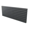 Thames Duplex Horizontal Designer Radiator 595x1500 Anthracite