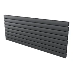 Thames Duplex Horizontal Designer Radiator 595x1500 Anthracite