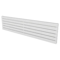 Thames Duplex Horizontal Designer Radiator 445x1800 White