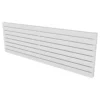 Thames Duplex Horizontal Designer Radiator 595x1800 White -Triton None Store 13998194 5454995427794561