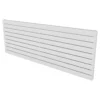 Thames Duplex Horizontal Designer Radiator 670x1800 White -Triton None Store 13998196 9364995427497987