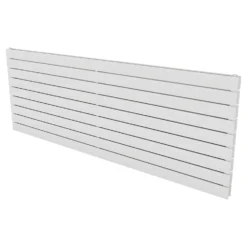 Thames Duplex Horizontal Designer Radiator 670x1800 White