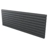 Thames Duplex Horizontal Designer Radiator 670x1800 Anthracite 2 Thames Duplex Horizontal Designer Radiator 670x1800 Anthracite -Triton None Store 13998197 6364995427919241