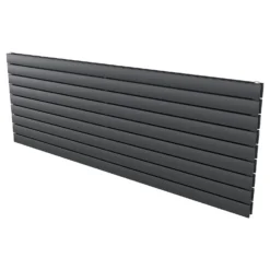 Thames Duplex Horizontal Designer Radiator 670x1800 Anthracite