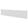 Eden Horizontal Designer Radiator 410x1800 White -Triton None Store 13998212 1234995427290933