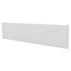 Eden Horizontal Designer Radiator 468x1800 White -Triton None Store 13998214 1394995425672439