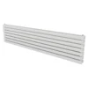 Eden Duplex Horizontal Designer Radiator 410x1800 White -Triton None Store 13998234 7864995425018877