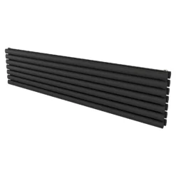 Eden Duplex Horizontal Designer Radiator 410x1800 Anthracite