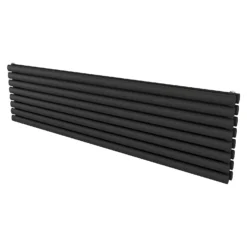 Eden Duplex Horizontal Designer Radiator 468x1800 Anthracite