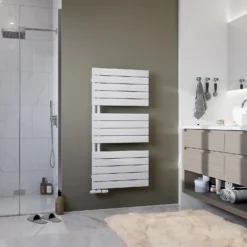 Tees Designer Towel Radiator 1195x600 White 6 Tees Designer Towel Radiator 1195x600 White -Triton None Store 13998256 1514995427089918