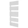 Tees Designer Towel Radiator 1495x600 White