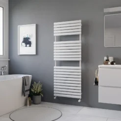 Nene Designer Towel Radiator 1570x600 White -Triton None Store 13998259 2934995427119492