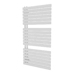 Tweed Designer Towel Radiator 1164x600 White