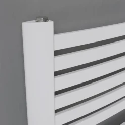 Clyde Designer Towel Radiator 765x480 White -Triton None Store 13998264 2124995426202134