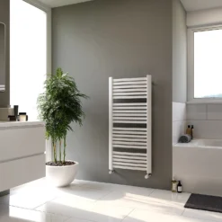 Clyde Designer Towel Radiator 1215x580 White 6 Clyde Designer Towel Radiator 1215x580 White -Triton None Store 13998268 1404995426383841