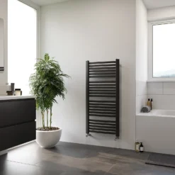 Clyde Designer Towel Radiator 1215x580 Anthracite 6 Clyde Designer Towel Radiator 1215x580 Anthracite -Triton None Store 13998269 1654995425110947