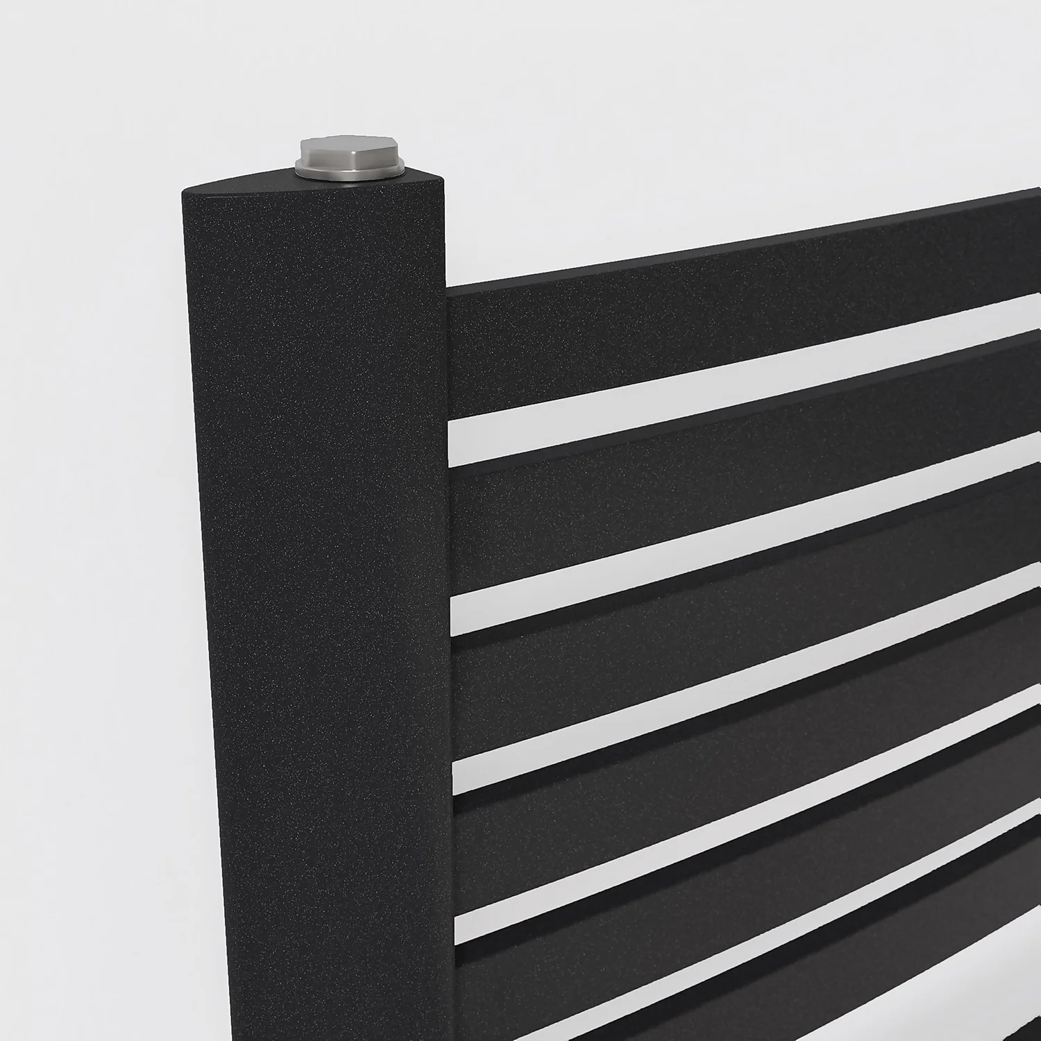 Clyde Designer Towel Radiator 1215x580 Anthracite 5 Clyde Designer Towel Radiator 1215x580 Anthracite - Image 3