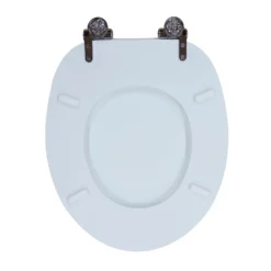 Soft Close Wooden Toilet Seat - White -Triton None Store 14195092 1205022430677906