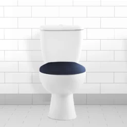 Soft Close Wooden Toilet Seat - Black -Triton None Store 14195096 4625022430283748