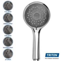 Triton Opal 4 DuElec 10.5kW Electric Shower - White -Triton None Store 14198060 1965009422668387
