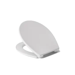 Cedo Oval Soft Close Plastic Toilet Seat - White