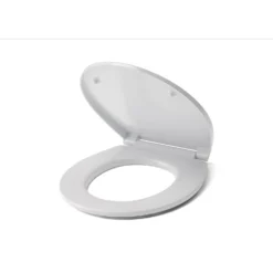 Cedo Oval Soft Close Plastic Toilet Seat - White 14 Cedo Oval Soft Close Plastic Toilet Seat - White -Triton None Store 14226318 1925020558507203