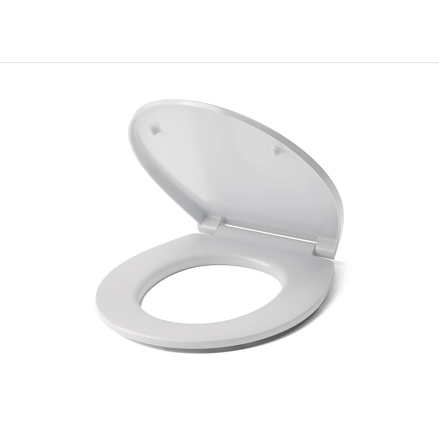 Cedo Oval Soft Close Plastic Toilet Seat - White 5 Cedo Oval Soft Close Plastic Toilet Seat - White - Image 3