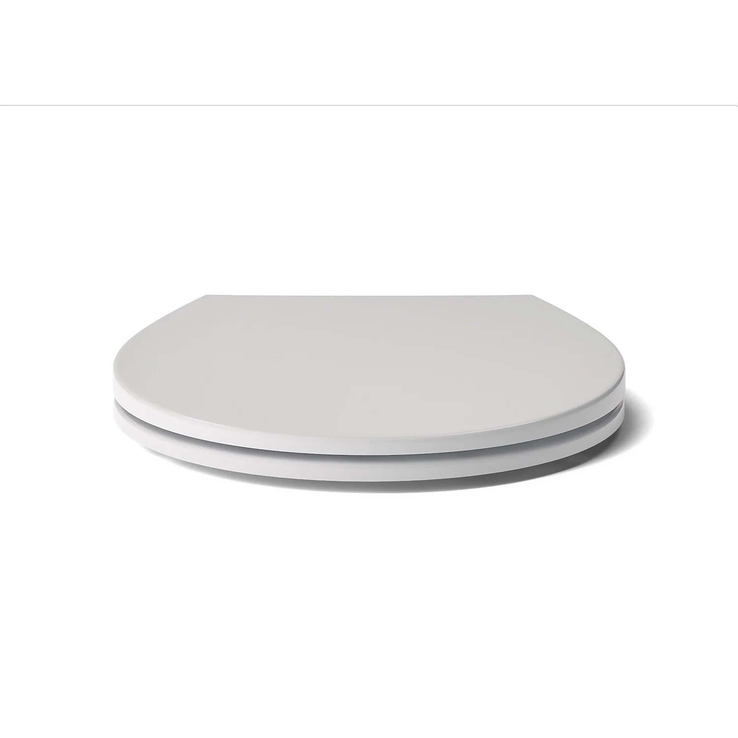 Cedo Oval Soft Close Plastic Toilet Seat - White 6 Cedo Oval Soft Close Plastic Toilet Seat - White - Image 4